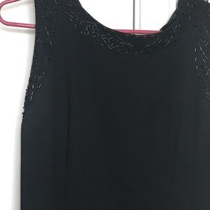 Women’s black crossed back with sequins